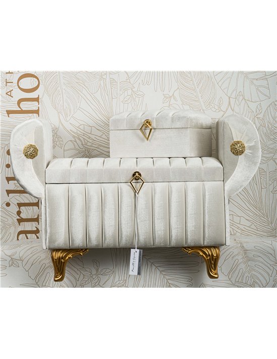 Μπαούλο-πολυθρόνα καπιτονέ