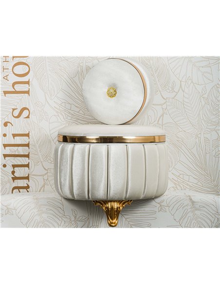 Μπαούλο βελούδινο καπιτονέ