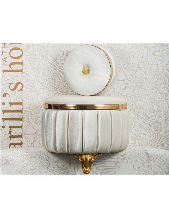 Μπαούλο βελούδινο καπιτονέ