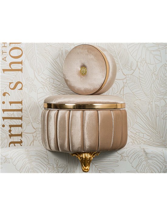 Μπαούλο βελούδινο καπιτονέ