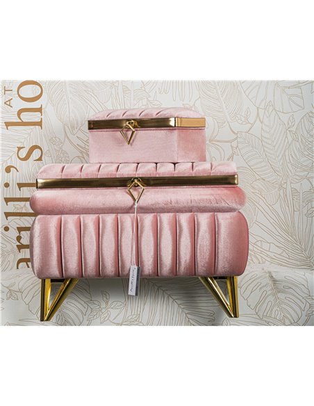 Μπαούλο-πολυθρόνα καπιτονέ